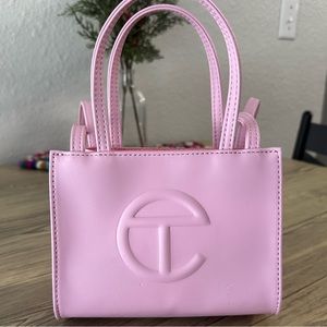 Telfar Small Bubblegum Pink Shopping Bag